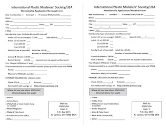 Member Application
